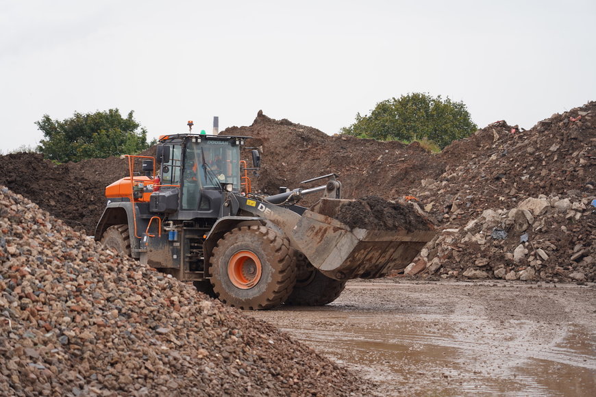Develon Wheel Loaders Boost Fuel Saving and Safety at ASH Group